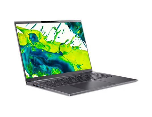 Acer Laptop Aspire 16 AI - Brand New Eight-Core Snapdragon 16GB DDR5 RAM 1TB SSD Backlit KB 16" 120Hz IPS FHD Screen