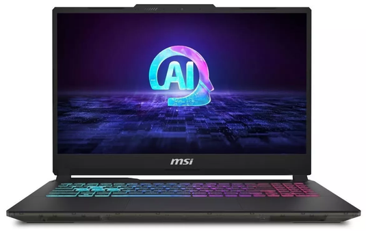 MSI Gaming Laptop Cyborg 15 - H-Series Ultra 7 16GB DDR5 RAM 512GB SSD Backlit Keyboard NVIDIA RTX 4050 Graphics 15.6" 144Hz IPS FHD Screen