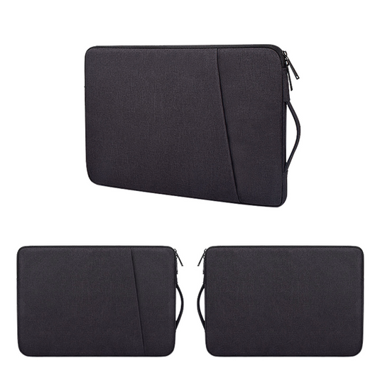 Laptop Sleeve, Water Resistant, Black - For Laptops up to 14"