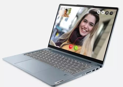 Lenovo Laptop Chromebook Flex 5i - 12th Generation Core i3 8GB RAM 256GB SSD ChromeOS Backlit Keyboard 14" IPS FHD Touchscreen