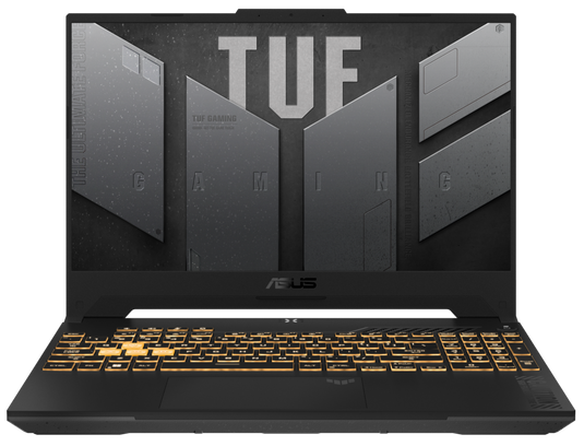 ASUS Gaming Laptop TUF FX507ZU4 - 12th Generation H-Series i7 16GB RAM 512GB SSD NVIDIA RTX 4050 Graphics 15.6" 144Hz FHD Screen