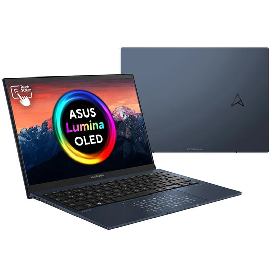 ASUS Laptop ZenBook S 13 - 6th Generation Ryzen 7 16GB DDR5 RAM 512GB SSD WiFi 6E Harmon Kardon Speakers 1.1KG Weight Backlit Keyboard 13.3" OLED 2.8K Touchscreen