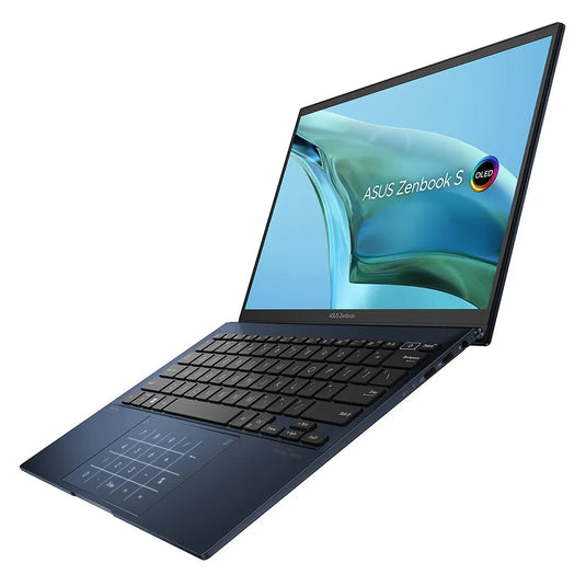 ASUS Laptop ZenBook S 13 - 6th Generation Ryzen 7 16GB DDR5 RAM 512GB SSD WiFi 6E Harmon Kardon Speakers 1.1KG Weight Backlit Keyboard 13.3" OLED 2.8K Touchscreen