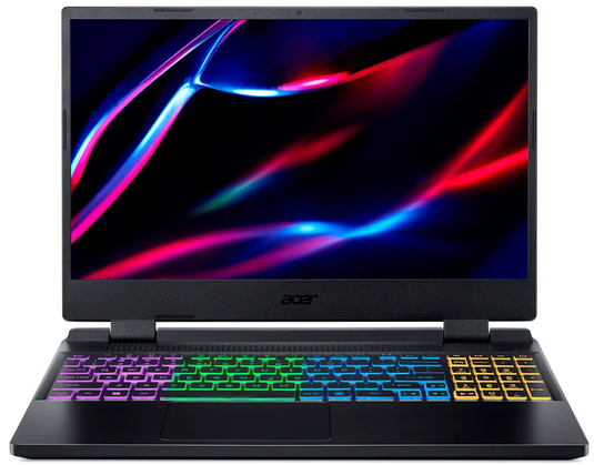 Acer Gaming Laptop Nitro AN515-58 - 12th Generation H-Series Core i5 16GB DDR5 RAM 512GB SSD NVIDIA RTX 4050 Graphics 15.6" 144Hz IPS FHD Screen