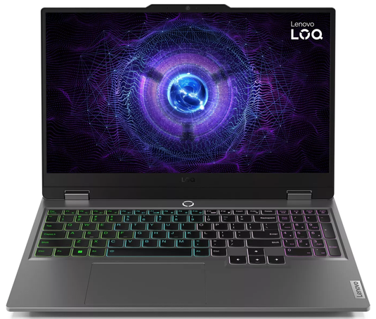 Lenovo Gaming Laptop LOQ - 13th Generation H-Series i7 16GB DDR5 RAM 512GB SSD RGB Backlit Keyboard NVIDIA RTX 4060 Graphics 15.6" 144Hz FHD Screen