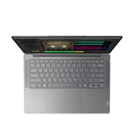 Lenovo Laptop Yoga Pro 7 - H-Series Ultra 7 32GB DDR5 RAM 1TB SSD Backlit Keyboard NVIDIA RTX 4050 Graphics 14" 120Hz 2.8K OLED Screen