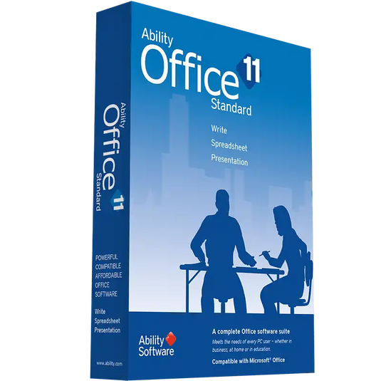 Ability office 11 standard software box.