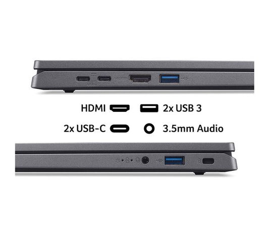 Acer Laptop Aspire 17 - Intel Core 3 16GB DDR5 RAM 256GB