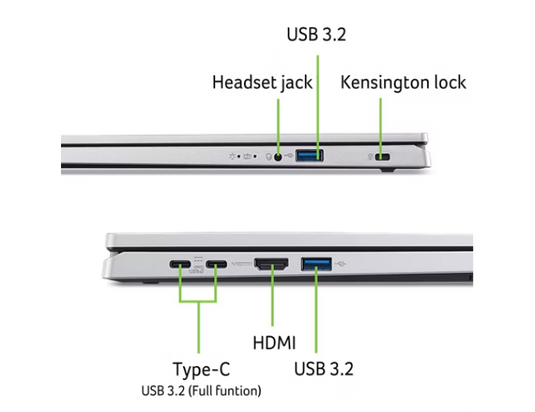 Acer Laptop Aspire Go 15 -13th Generation H-Series i5 16GB