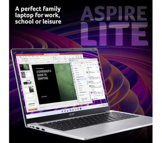 Acer Laptop Aspire Lite 15 - Brand New Intel Dual-Core 4GB