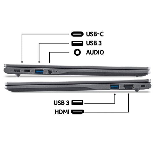 Acer Laptop Chromebook 514 - 13th Generation Core i3 8GB