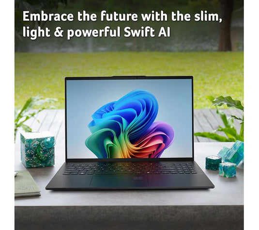Acer Laptop Swift AI 16 - Intel Ultra 7 Series 2 16GB DDR5