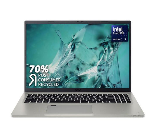 Acer Laptop Vero 16 - Intel Ultra 7 Series 2 16GB DDR5 RAM