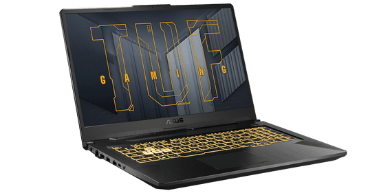 ASUS Gaming Laptop TUF A17 - Six-Core Ryzen 5 8GB RAM 512GB
