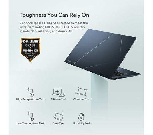 ASUS Laptop ZenBook 14 - 12th Generation Core i5 8GB DDR5