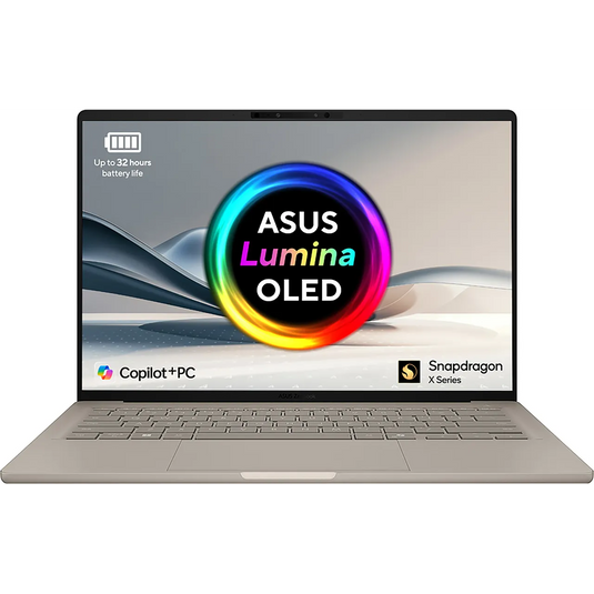 ASUS Laptop ZenBook A14 - Eight-Core Snapdragon X 16GB DDR5