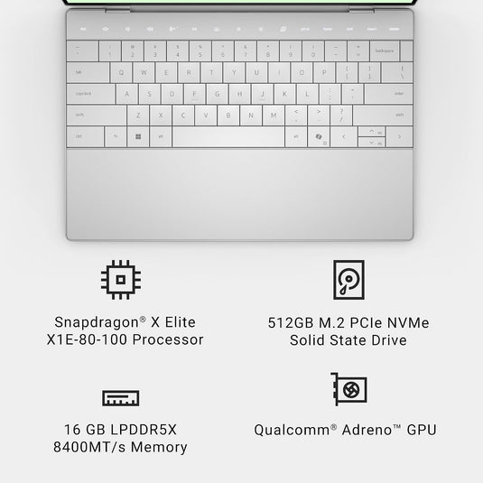 Dell Laptop XPS 13-9345 - 12-Core Snapdragon X Elite 16GB