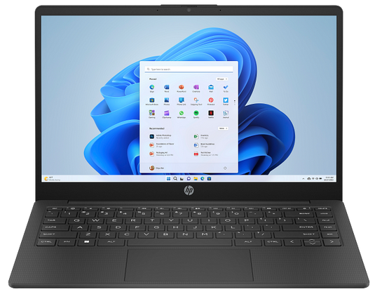 HP Laptop 14-em0018na - AMD Dual-Core 4GB DDR5 RAM 128GB