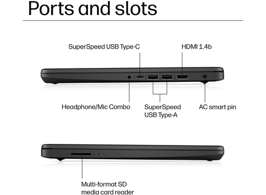 HP Laptop 14s-dq5022na - Brand New 12th Generation Core i3