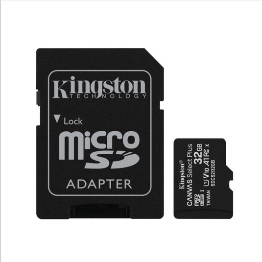 Kingston 32GB MicroSD with SD Adapter - Backup Storage