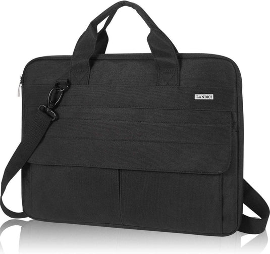 Laptop Carry Case with Shoulder Strap Black - For Laptops