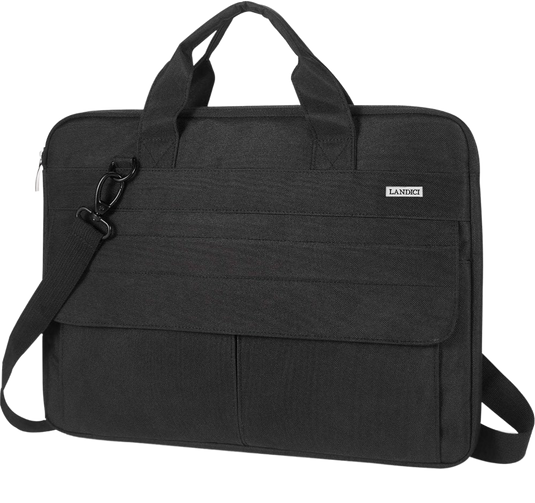 Laptop Carry Case with Shoulder Strap Black - For Laptops
