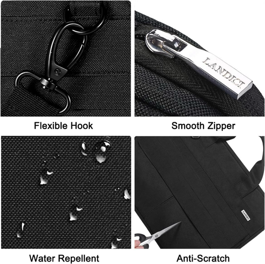 Laptop Carry Case with Shoulder Strap Black - For Laptops