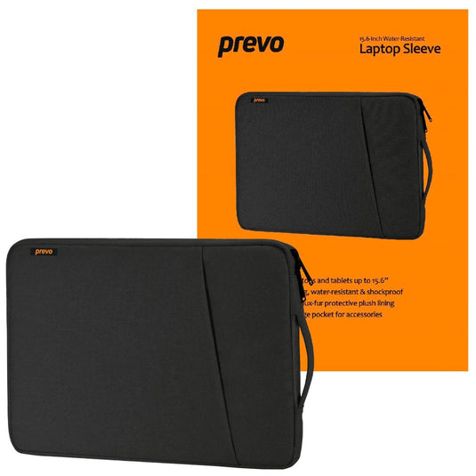 Laptop Sleeve Water Resistant Black - For Laptops up