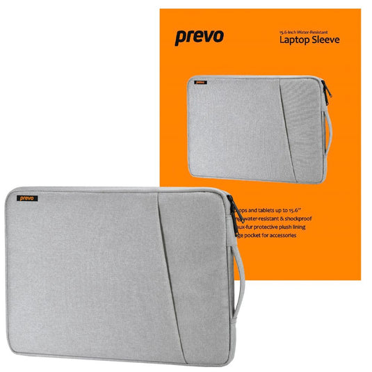 Laptop Sleeve Water Resistant Grey - For Laptops up