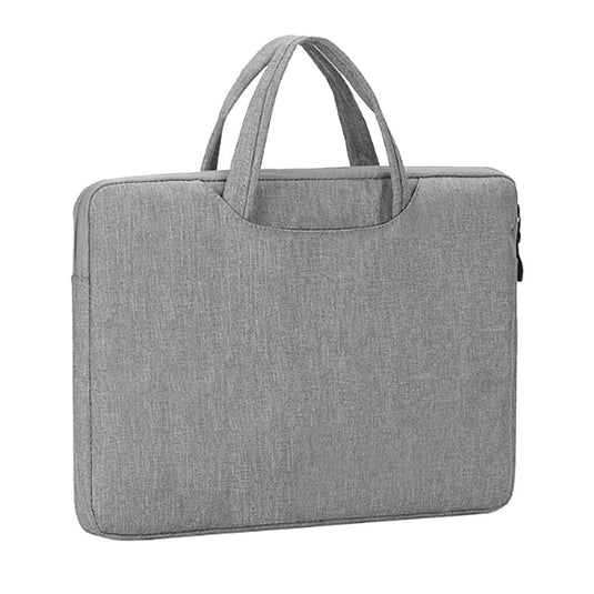 Laptop Sleeve with Shoulder Strap Water Resistant Grey