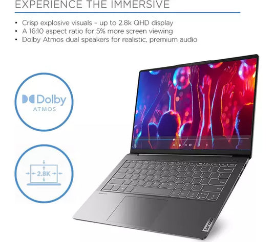Lenovo Laptop IdeaPad 5i Pro 16 - 12th Generation H-Series