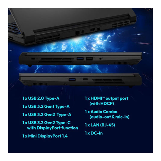 Medion Gaming Laptop Deputy P1 - Intel Core 7 Series 2 16GB