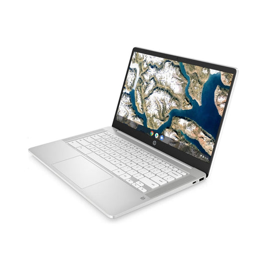 HP Laptop Chromebook 14a-na0503sa - Intel Dual-Core 4GB RAM 64GB eMMC Bang & Olufsen Speakers ChromeOS 14" IPS FHD Screen