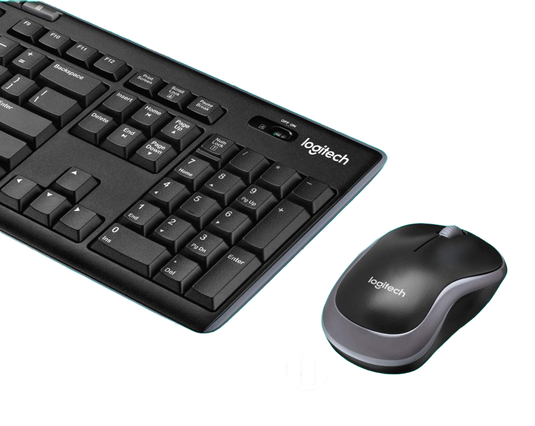 Wireless Keyboard and Mouse Combo for Windows Compact Mouse