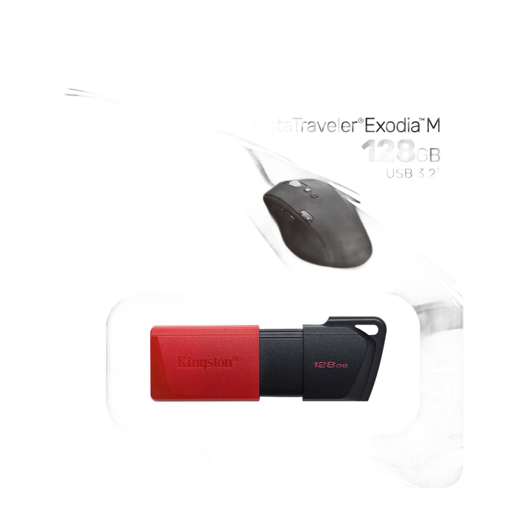 128GB USB Flash Drive Data Backup USB3.2 Connection - Kingston