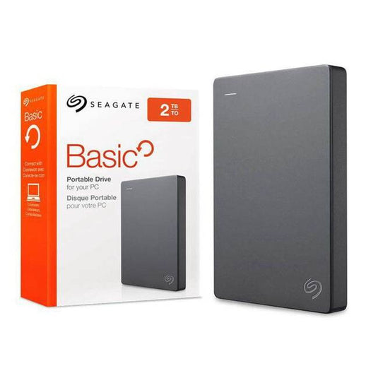 2TB Portable External USB Hard-Drive - Seagate - Backup