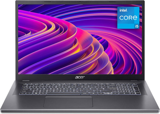 Acer Laptop Aspire 17 - Brand New 13th Generation Core i5 16GB DDR5 RAM 512GB SSD Windows 11 Home Thunderbolt 17.3" IPS FHD Screen