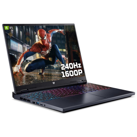 Acer Gaming Laptop Predator Helios Neo - 14th Generation H-Series i7 16GB DDR5 RAM 1TB SSD NVIDIA RTX 4070 Graphics RGB Backlit Keyboard 16" 240Hz Quad-HD Screen