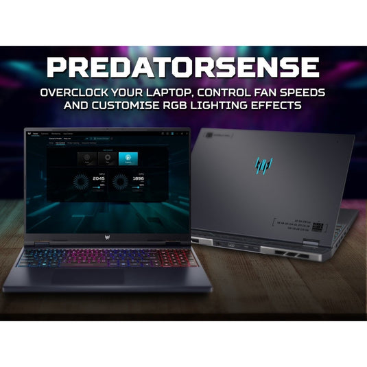 Acer Gaming Laptop Predator Helios Neo - 14th Generation H-Series i7 16GB DDR5 RAM 1TB SSD NVIDIA RTX 4070 Graphics RGB Backlit Keyboard 16" 240Hz Quad-HD Screen