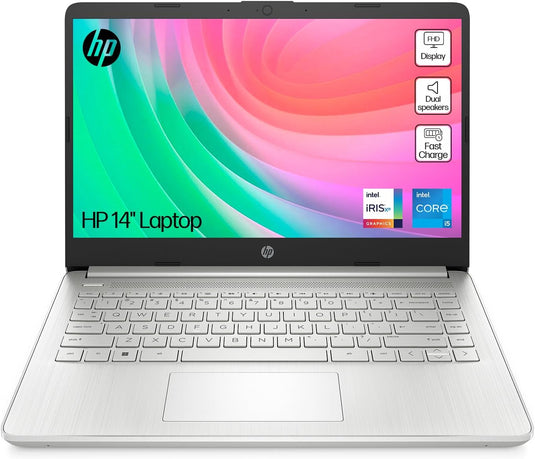 HP Laptop 14s-dq5005sa- Brand New 12th Generation Core i5 8GB RAM 512GB SSD Windows 11 Home 14" FHD Screen