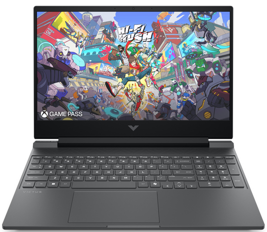 HP Gaming Laptop Victus 15-fa2000na - Brand New Intel Core 5 Series 2 16GB DDR5 RAM 512GB SSD Backlit KB 8GB NVIDIA RTX 5060 Graphics 15.6" 144Hz IPS FHD Screen