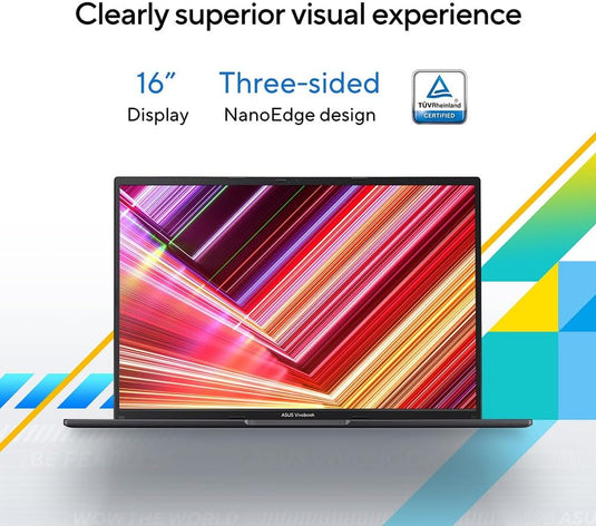 ASUS Laptop VivoBook X1605VA - Brand New Intel Core 5 16GB RAM 1TB SSD Windows 11 Home 16" IPS FHD Screen