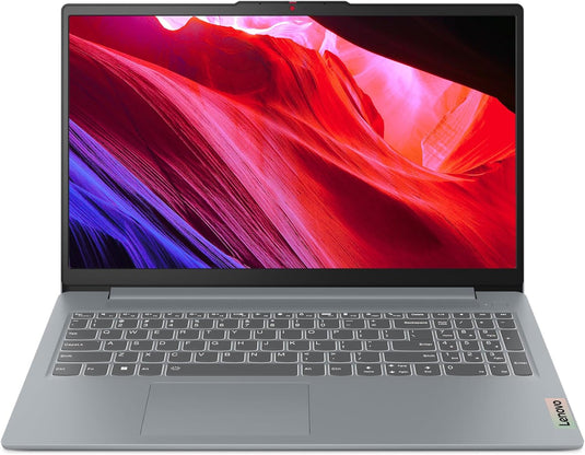 Lenovo Laptop IdeaPad Slim 3 - 7th Generation Ryzen 5 8GB DDR5 RAM 512GB SSD Windows 11 Home 15.6" FHD Screen