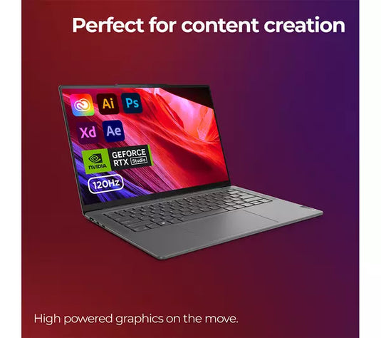 Lenovo Laptop Yoga Pro 7 - Brand New 7th Generation Ryzen 7 16GB DDR5 RAM 1TB SSD NVIDiA RTX 3050 Graphics 14.5" 120Hz 3K Screen