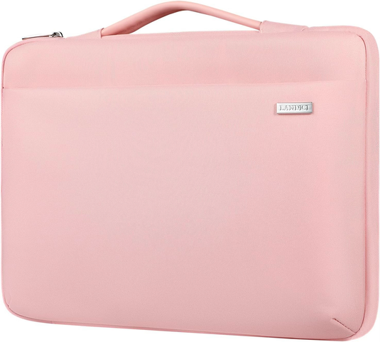Laptop Sleeve Carry Case Protective Waterproof Pink - For Laptops up to 16"