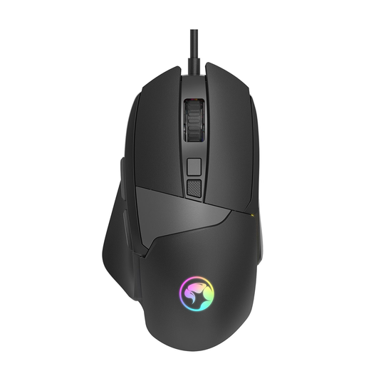 Gaming Mouse - Scorpion M411 Duke 60 USB RGB Programmable Gaming Mouse (Black) - Marvo