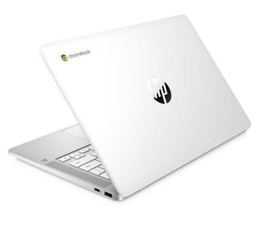 HP Laptop Chromebook 14a - Intel Quad-Core 8GB RAM 128GB eMMC Bang & Olufsen Speakers ChromeOS 14" IPS FHD Screen
