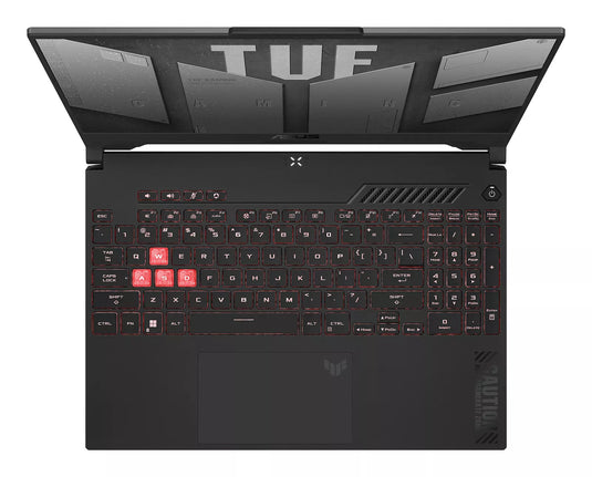 ASUS Gaming Laptop TUF A15 - 7th Generation H-Series Ryzen 5 32GB DDR5 RAM 512GB SSD Backlit Keyboard NVIDIA RTX 4050 Graphics 15.6" 144Hz IPS FHD Screen