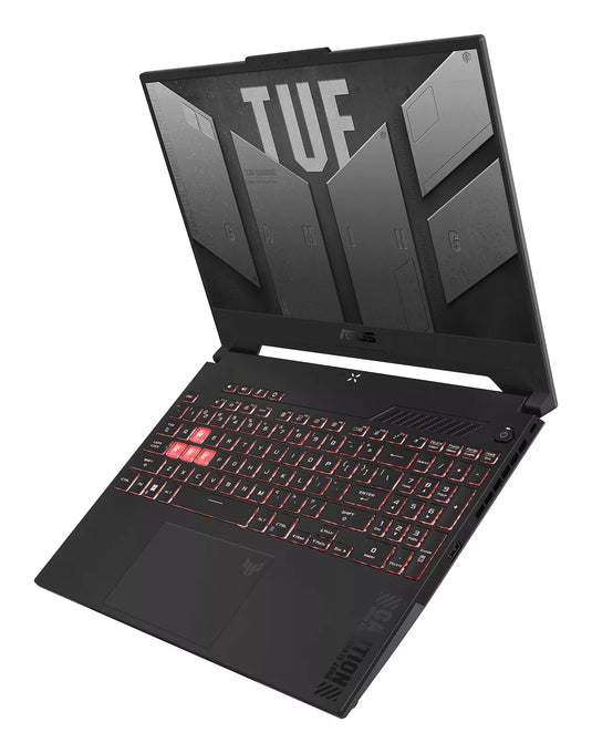 ASUS Gaming Laptop TUF A15 - 7th Generation H-Series Ryzen 5 32GB DDR5 RAM 512GB SSD Backlit Keyboard NVIDIA RTX 4050 Graphics 15.6" 144Hz IPS FHD Screen