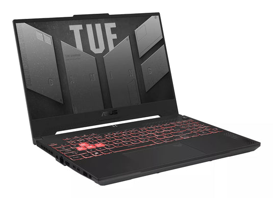 ASUS Gaming Laptop TUF A15 - 7th Generation H-Series Ryzen 5 32GB DDR5 RAM 512GB SSD Backlit Keyboard NVIDIA RTX 4050 Graphics 15.6" 144Hz IPS FHD Screen